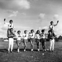 A2013.012.07380  - High School Cheer leaders 1964